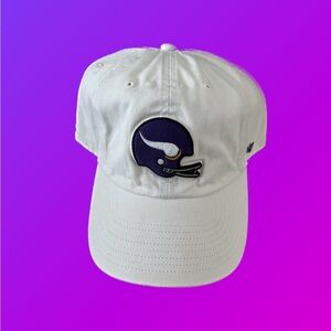 Minnesota Vikings White dad hat
